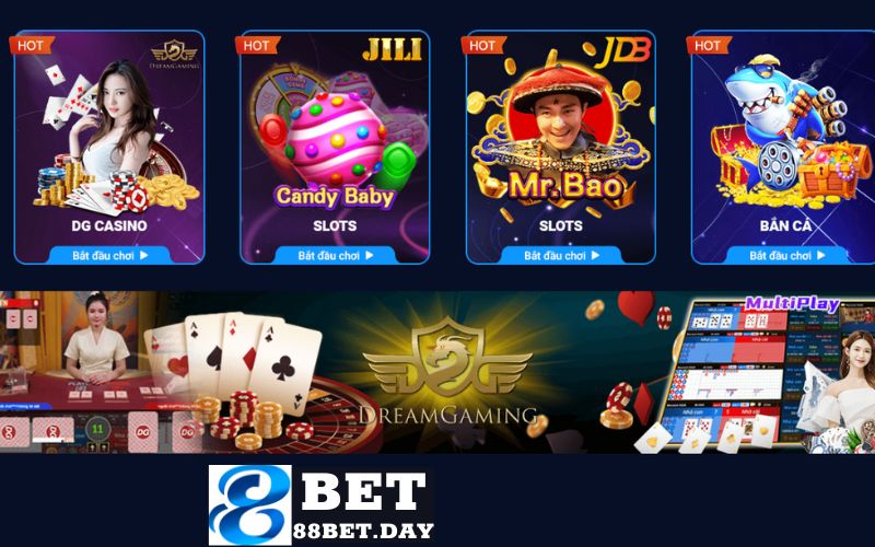 88Bet - Nhà cái game cá cược đổi thưởng uy tín hàng đầu hiện nay